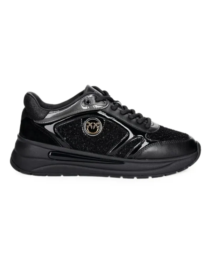 Pinko Nataly 02 Sneakers mit Einsätzen - Schwarz Schwarz