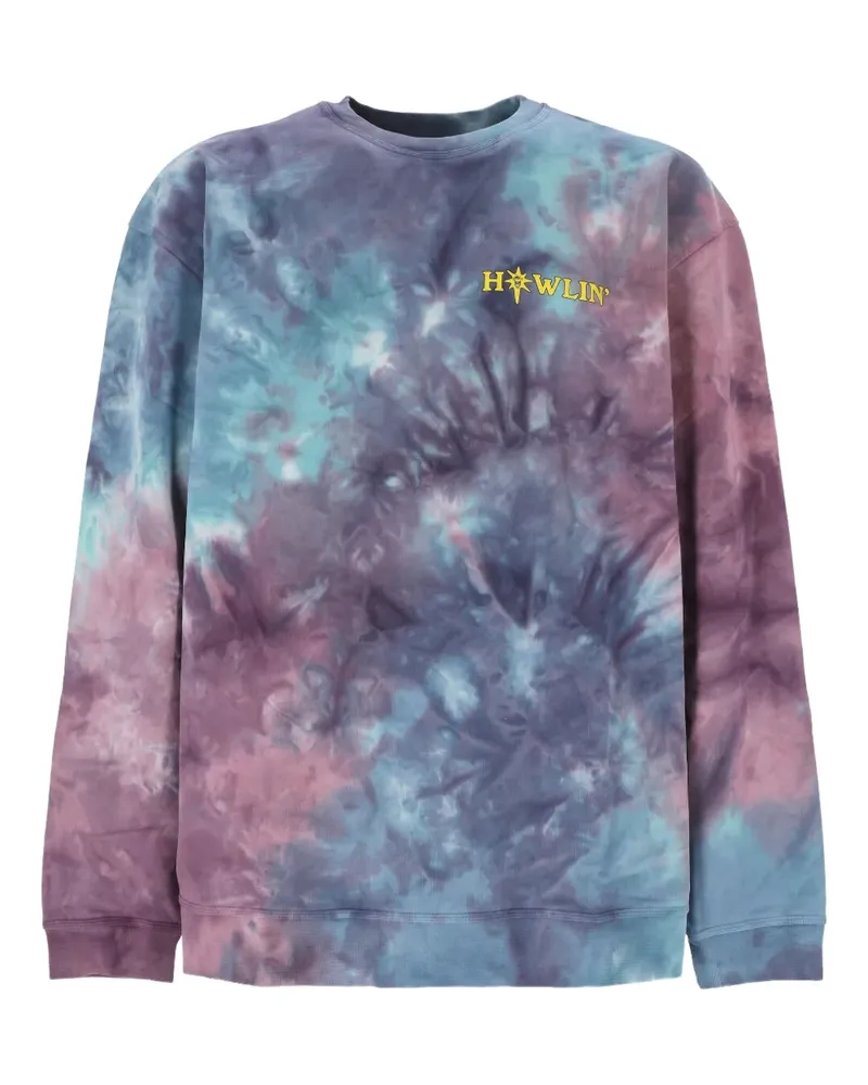 Howlin' Sweatshirt mit Batikmuster - Violett Violett