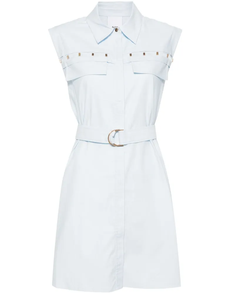 Acler Stanbrook Minikleid - Blau Blau