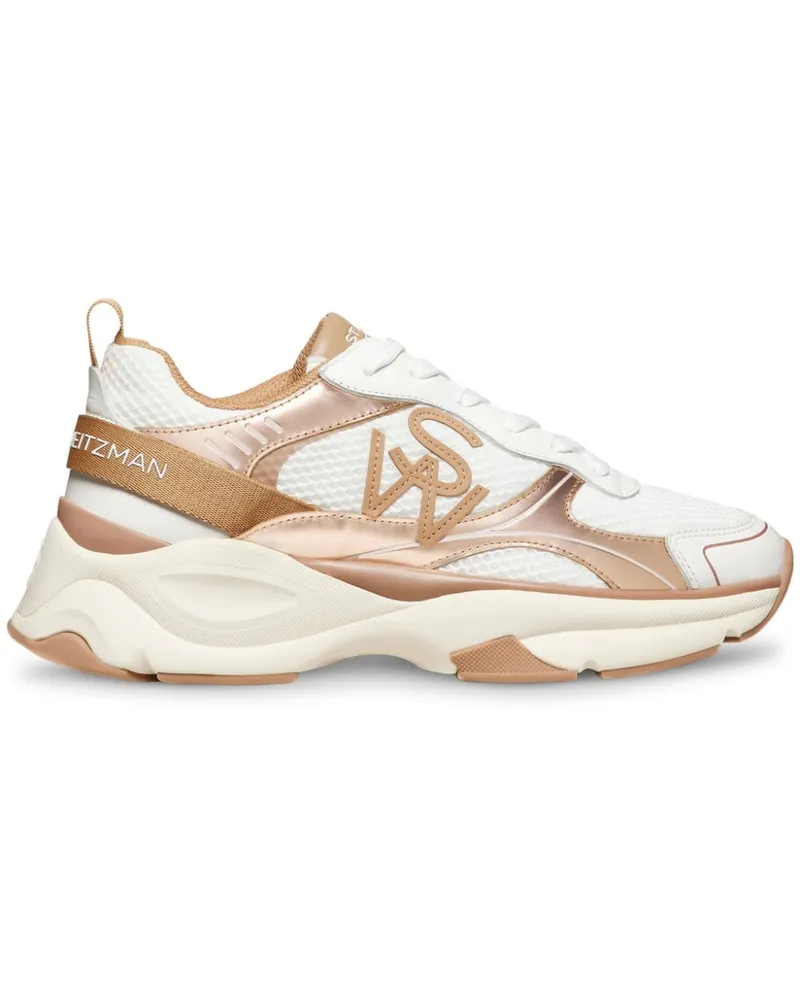 Stuart Weitzman SW Sneakers mit Einsätzen - Weiß Weiß