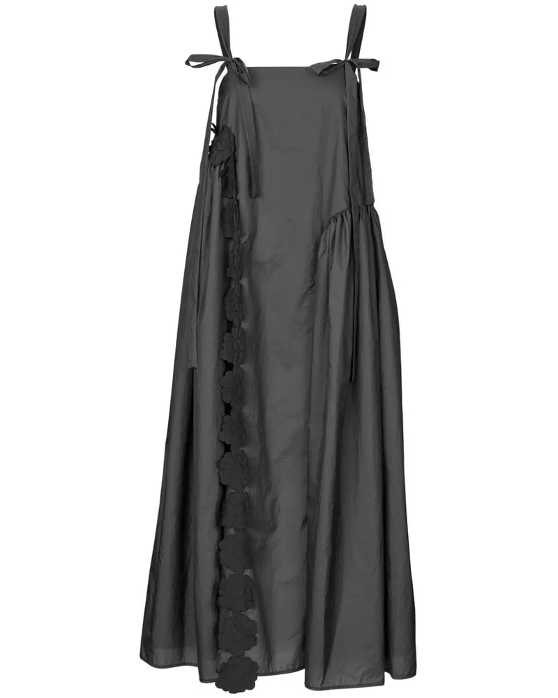 Cecilie Bahnsen Oaklyn Kleid - Schwarz Schwarz