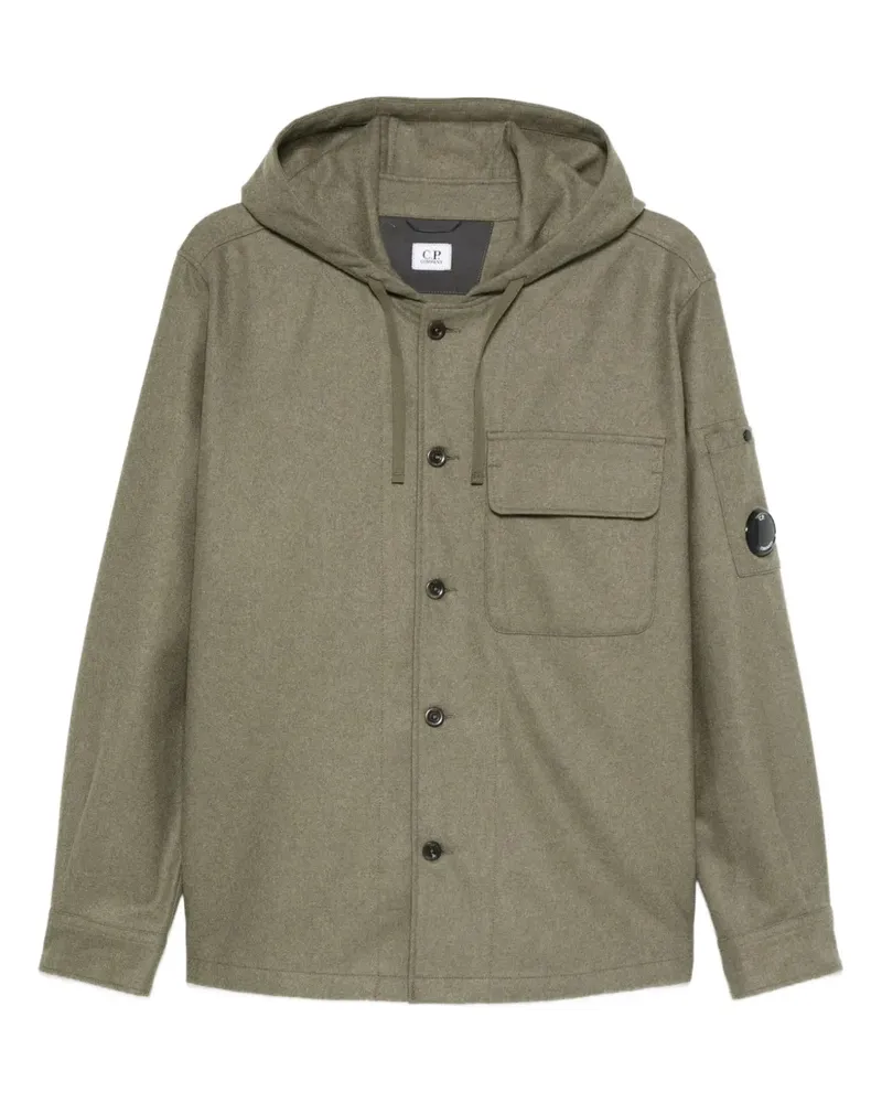 C.P. Company Kapuzenjacke mit Klappentasche - Grün Grün