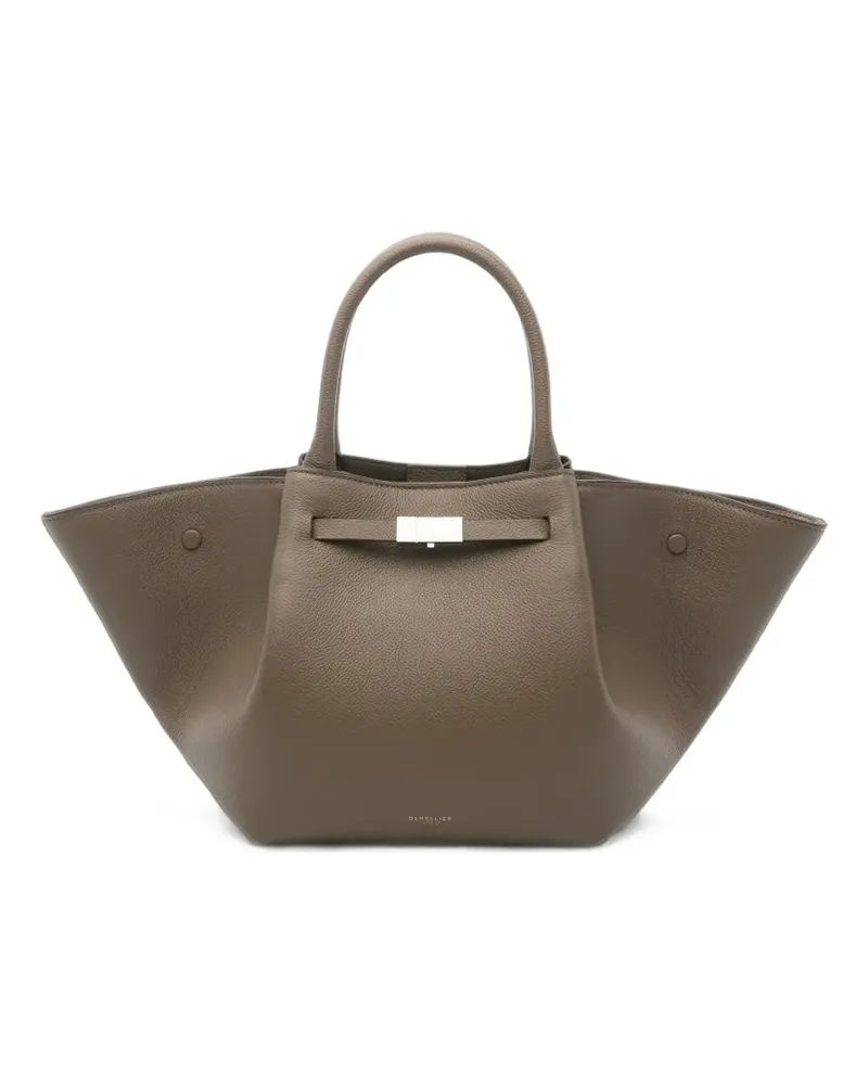 DeMELLIER medium New York shoulder bag - Nude Nude