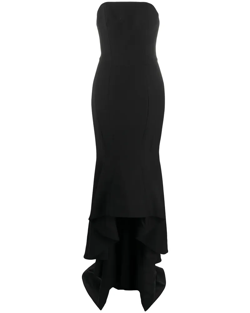 Alexandre Vauthier Schulterfreies Abendkleid - Schwarz Schwarz