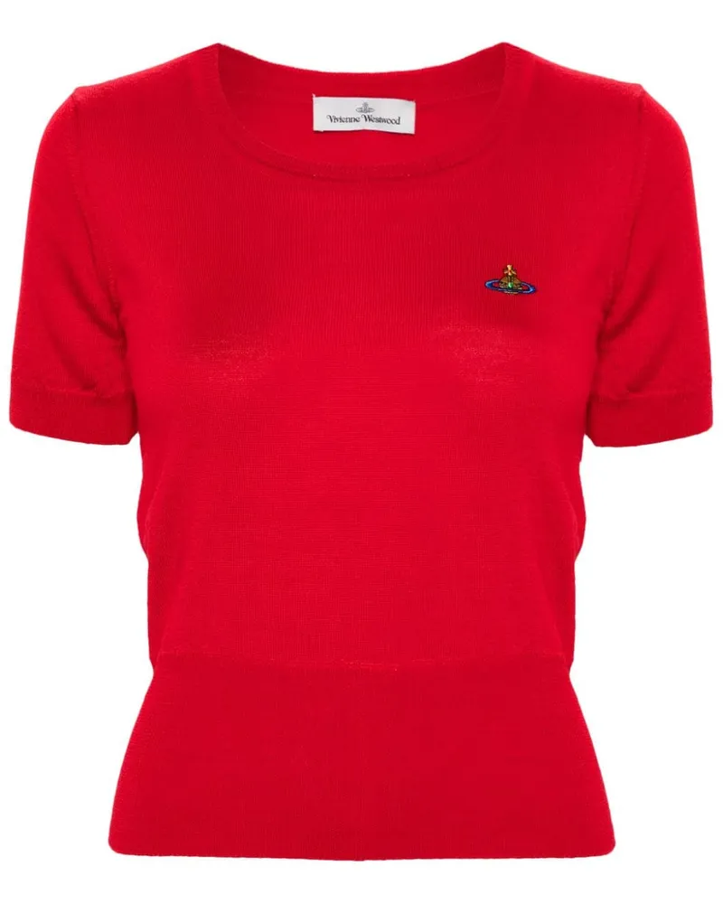 Vivienne Westwood Gestricktes Bea T-Shirt - Rot Rot