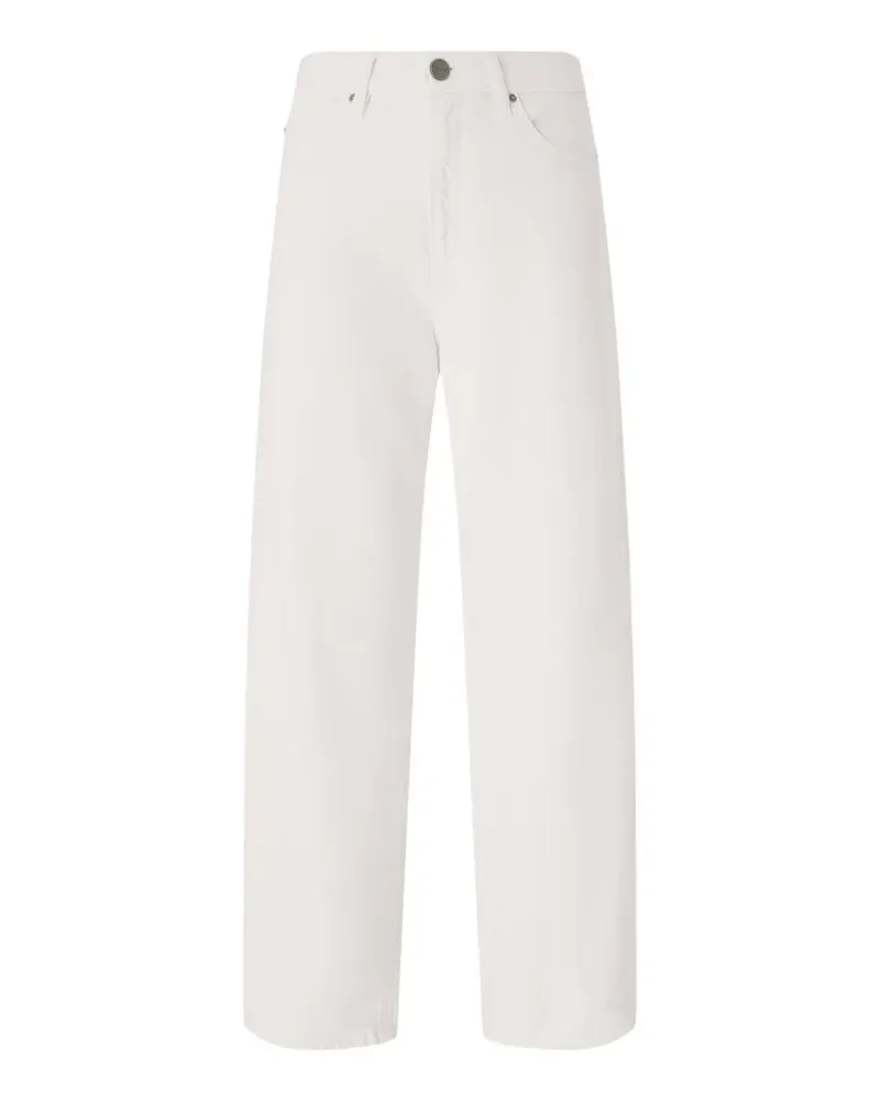 Pinko egg-fit cotton bull trousers - Nude Nude