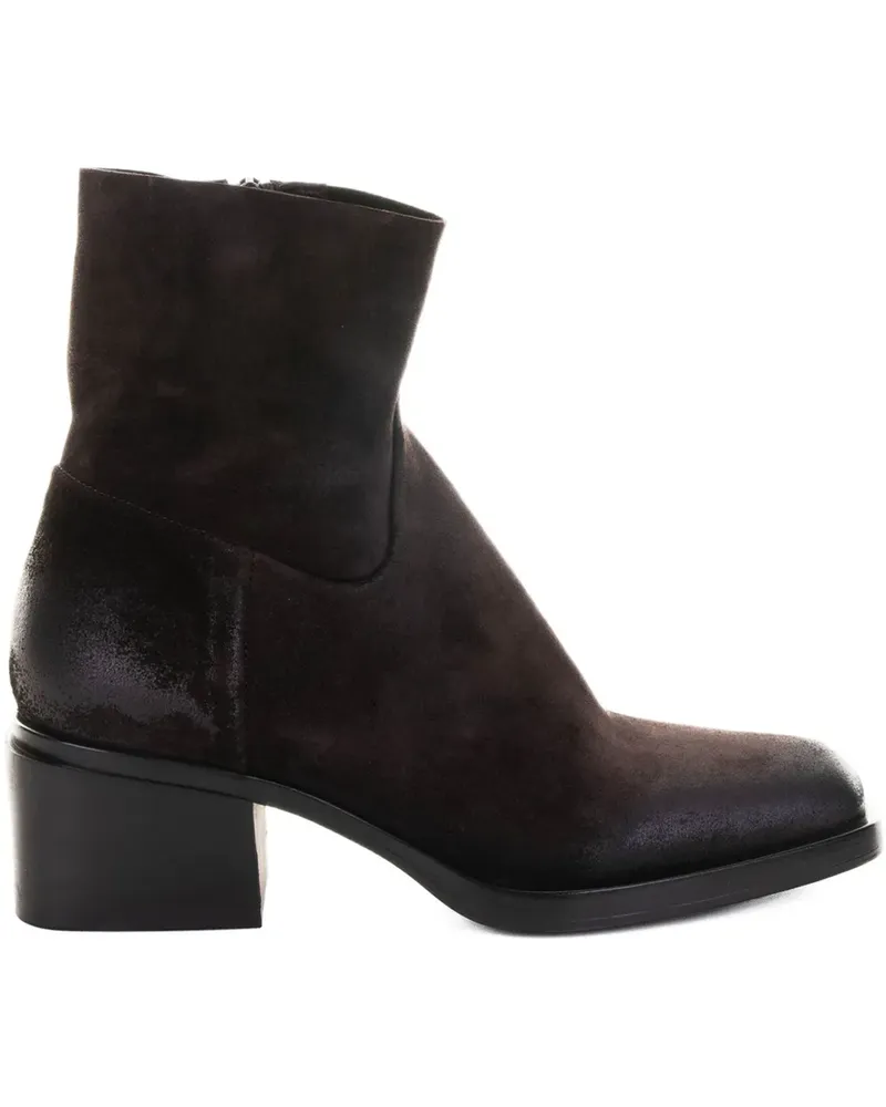 Elena Iachi Stiefel mit Reißverschluss 40mm - Braun Braun
