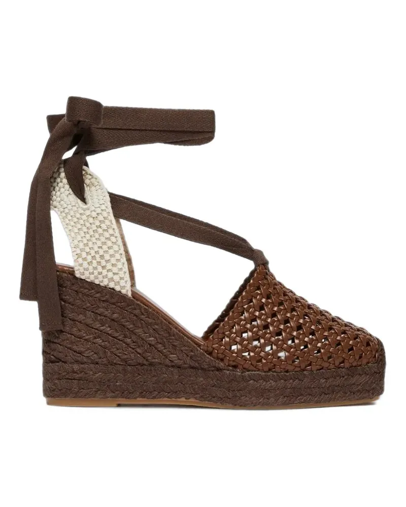 Max Mara woven heeled espadrilles - Braun Braun