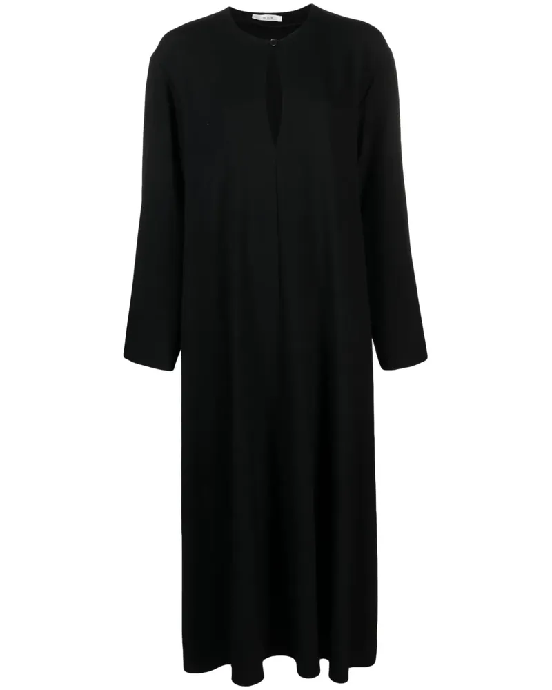 The Row Kleid mit rundem Ausschnitt - Schwarz Schwarz