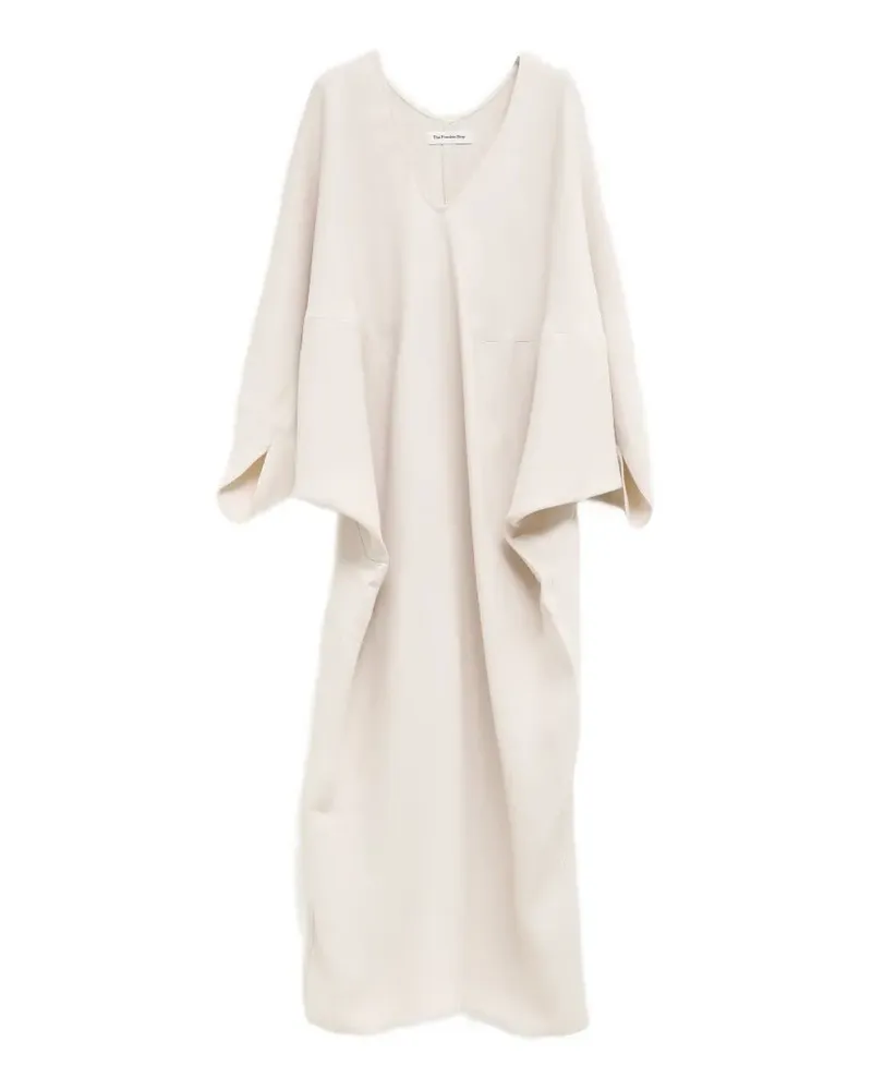 FRANKIE Shop Lilia bat-sleeve dress - Nude Nude