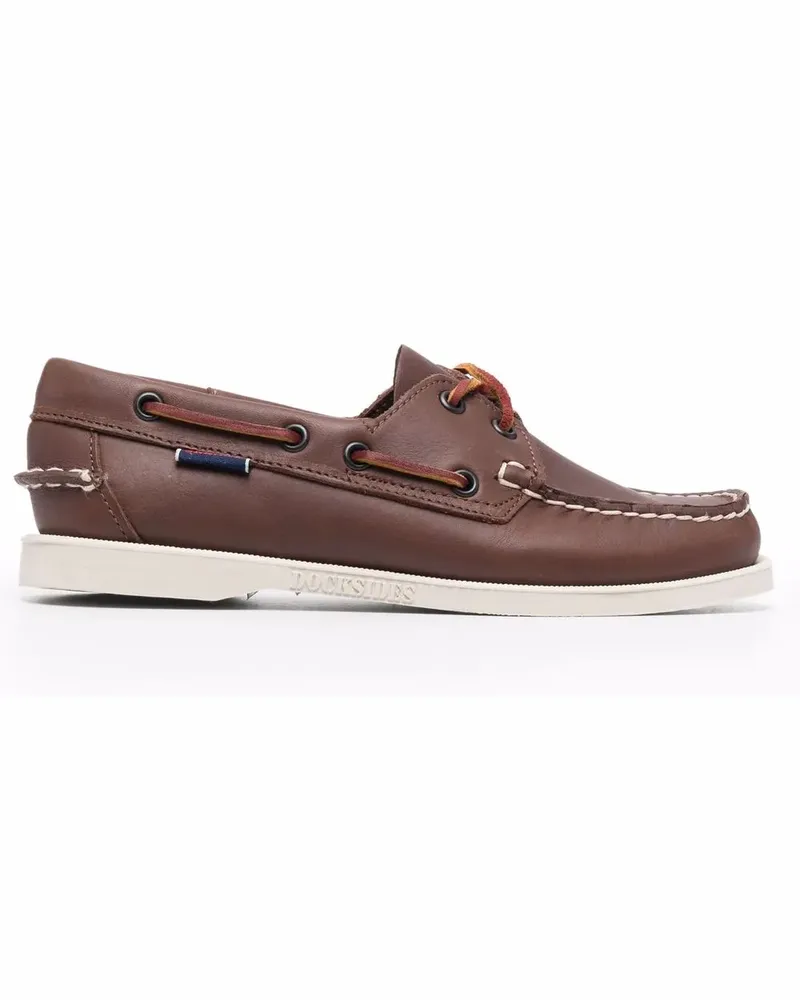 Sebago Loafer mit Schnürung - Braun Braun