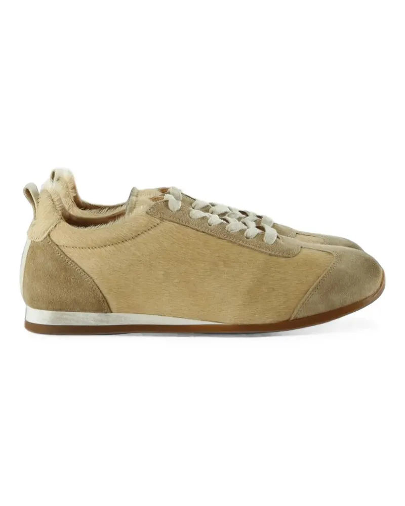Uma Wang Sneakers mit Kontrasteinsätzen - Nude Nude