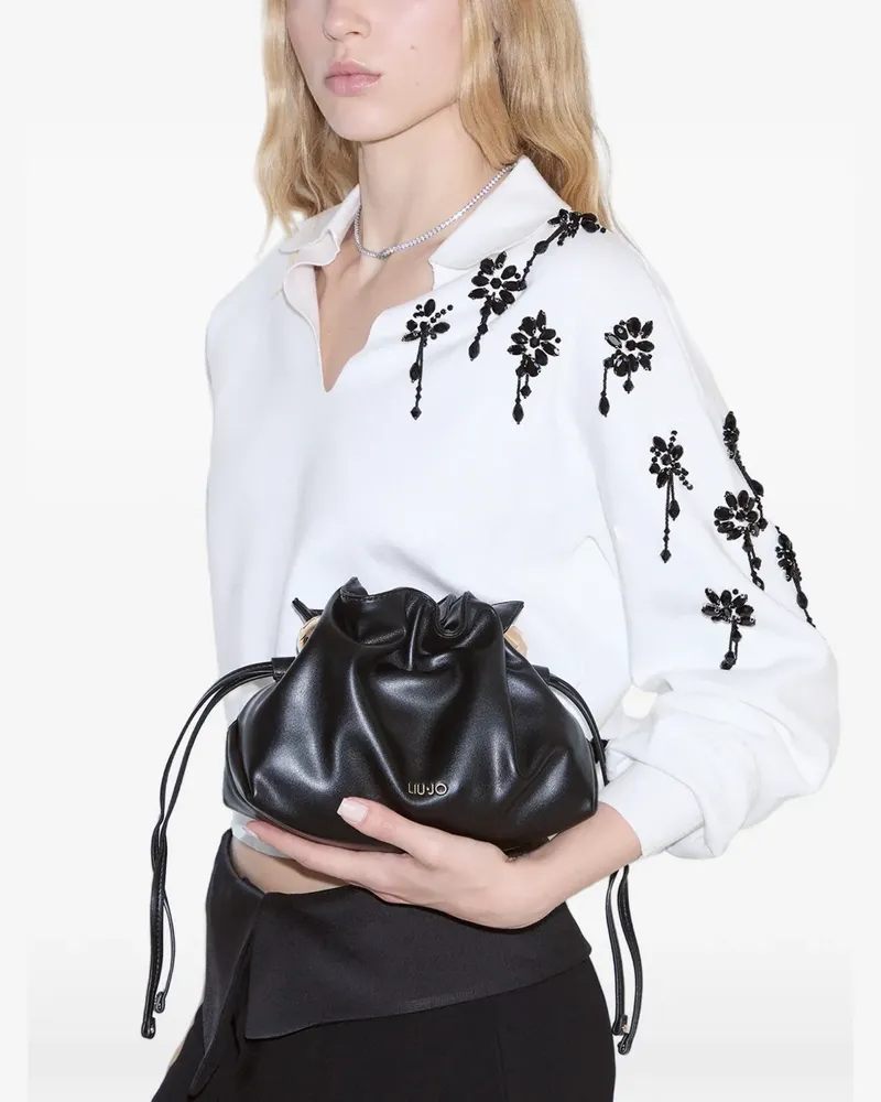 Liu Jo Kleine Riccy Schultertasche - Schwarz Schwarz