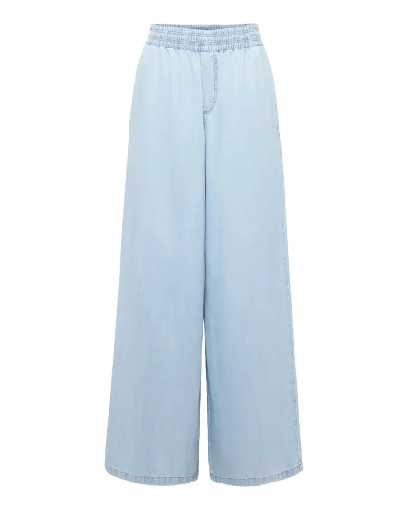 Drykorn Ceiling elasticated-waistband wide-leg jeans - Blau Blau