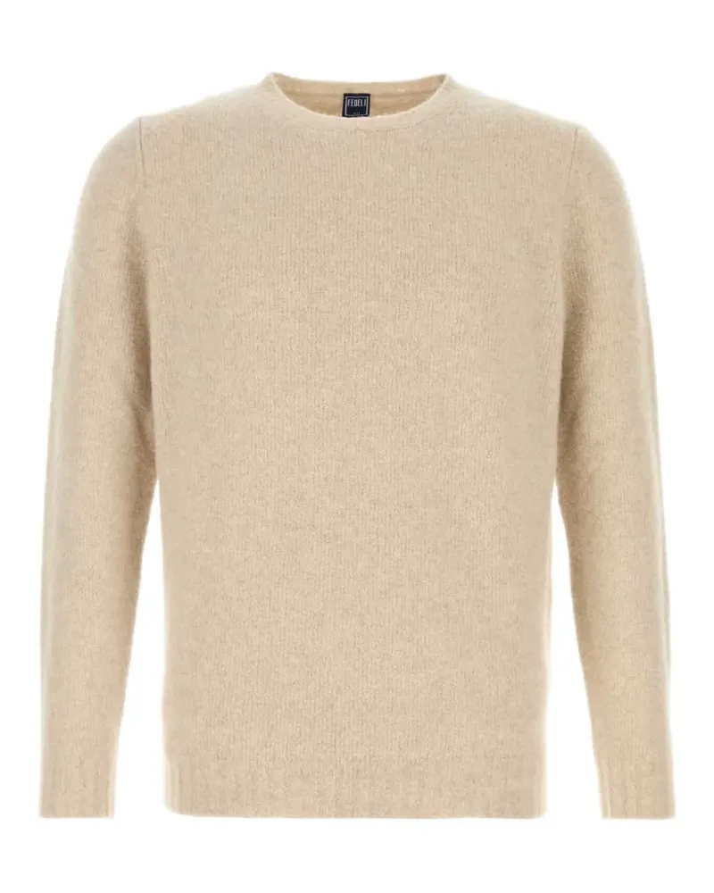 Fedeli Pullover mit Rundhalsausschnitt - Nude Nude
