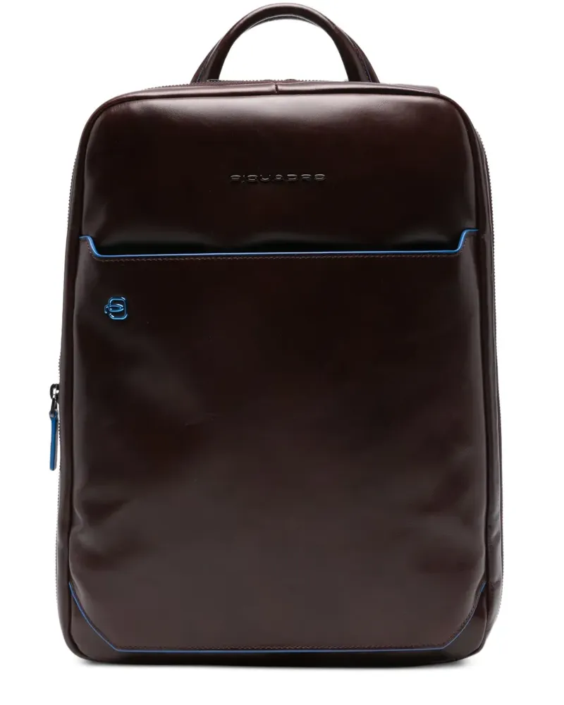Piquadro Rucksack aus Leder - Braun Braun