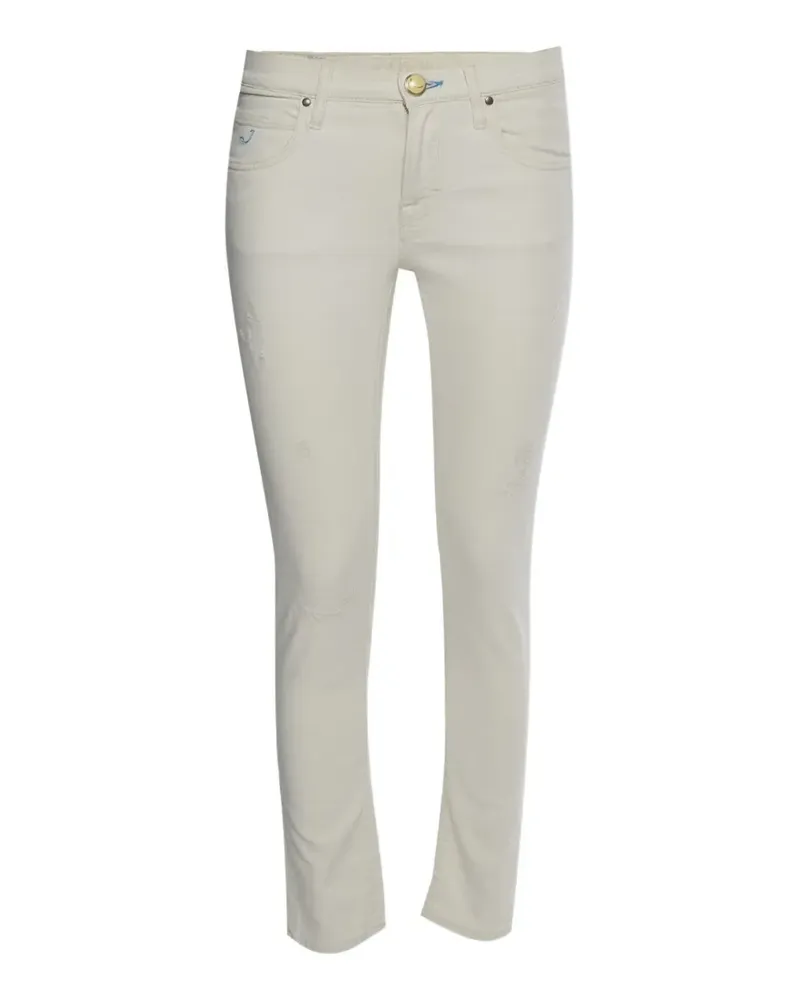 Jacob Cohën Karen Prtfino zip-up skinny jeans - Nude Nude