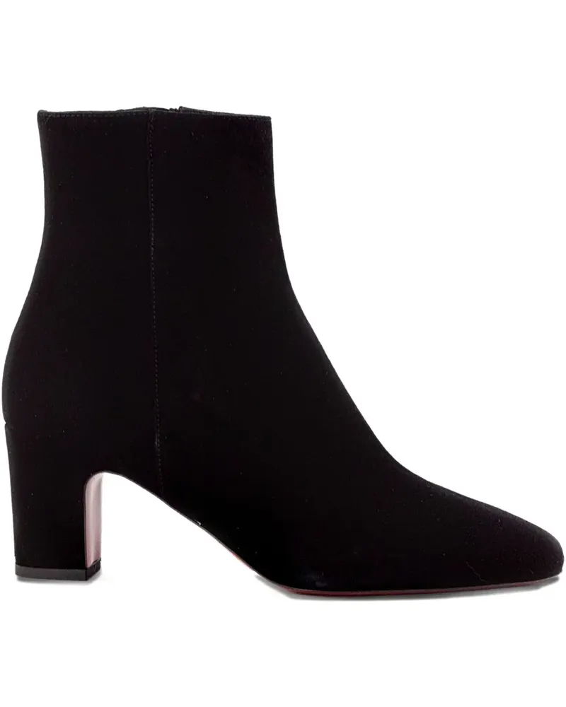 FESTA Milano Stiefel aus Wildleder 70mm - Schwarz Schwarz
