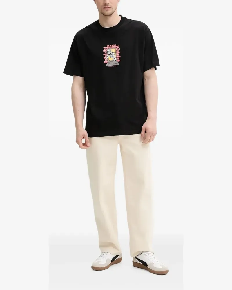 HUGO BOSS Straight-Leg-Jeans im Utility-Look - Nude Nude