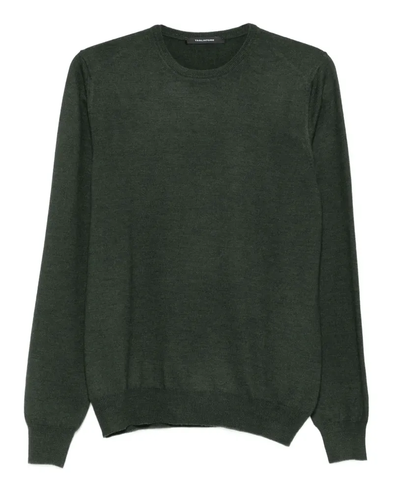 Tagliatore Pullover mit rundem Ausschnitt - Grün Grün