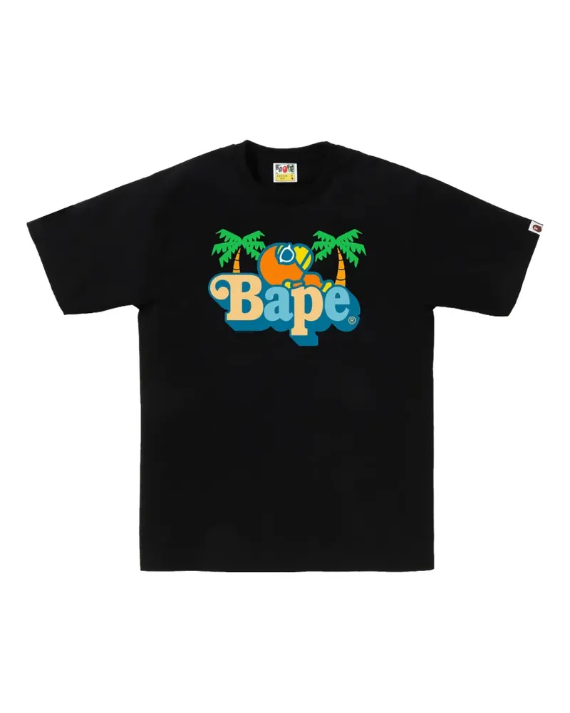 BAPE Colors Milo on Bape Summer T-Shirt - Schwarz Schwarz
