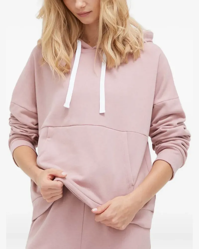 DKNY Pyjama-Oberteil mit Logo-Print - Rosa Rosa