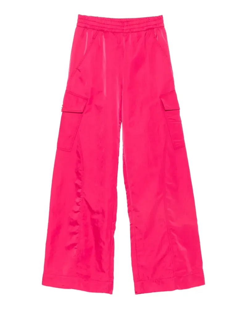 Pinko Pocoyo carg- pocket trousers - Rosa Rosa