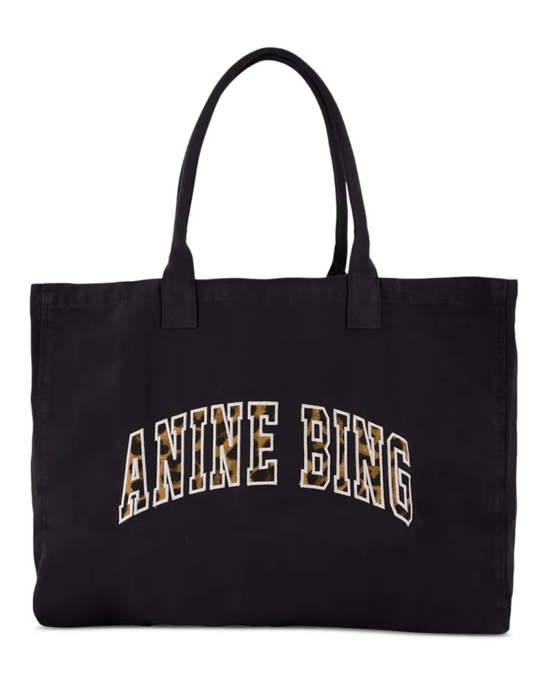 Anine Bing Leo Tote Bag - Schwarz Schwarz
