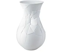 Phases Weiss Vase (29,6cm) - Weiß