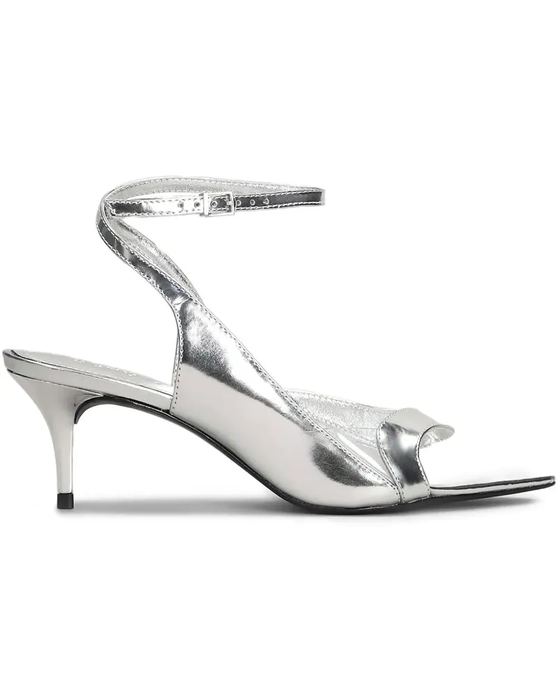 Schutz Ruber Sandalen 65mm - Silber Silber