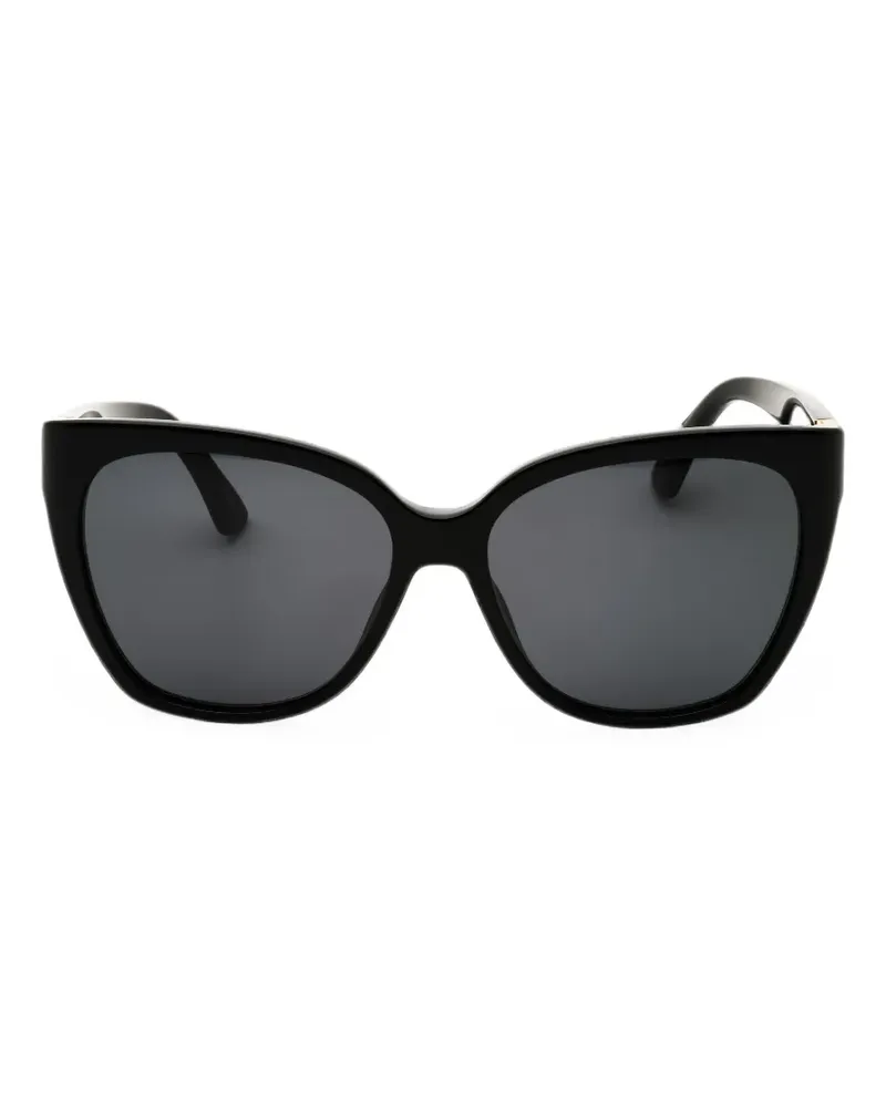 Moschino Cat-Eye-Sonnenbrille - Schwarz Schwarz