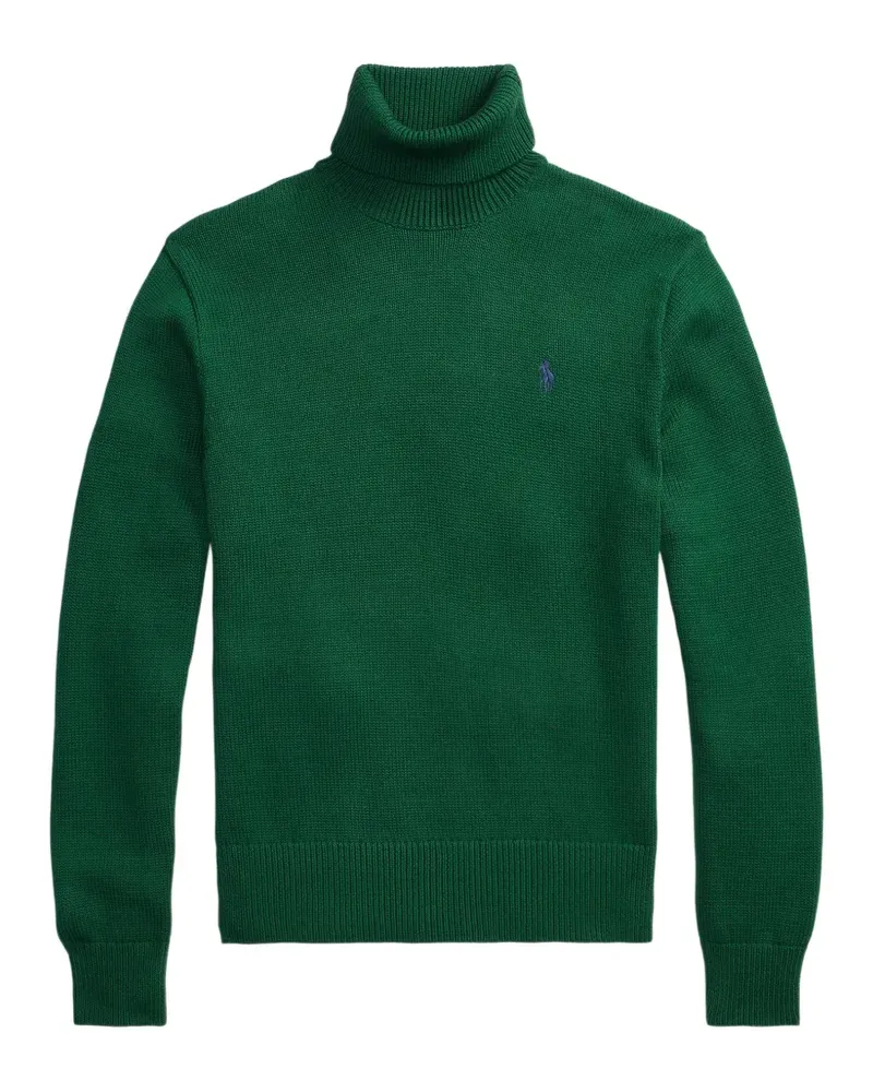 Ralph Lauren roll-neck logo-detail sweater - Grün Grün