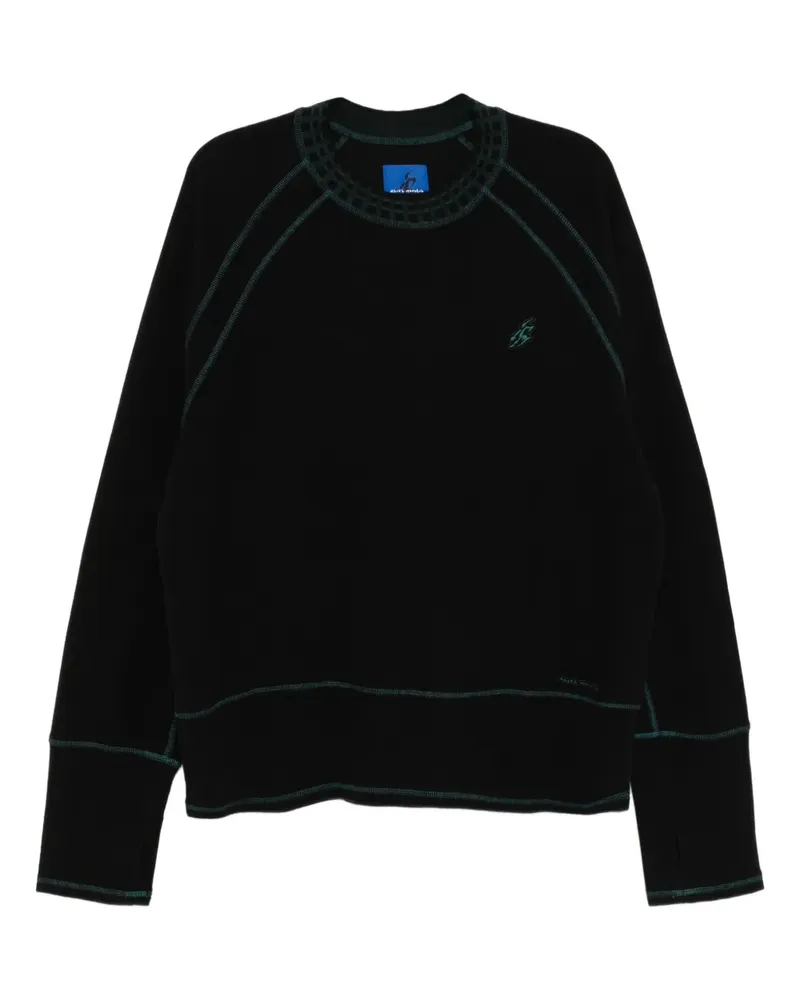 Asics T-Shirt mit Slogan-Stickerei - Weiß Weiß