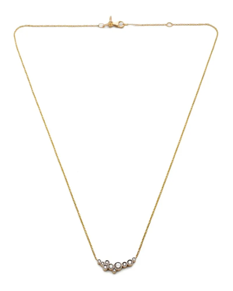 Yannis Sergakis 18kt yellow gold Celeste diamond necklace Gold