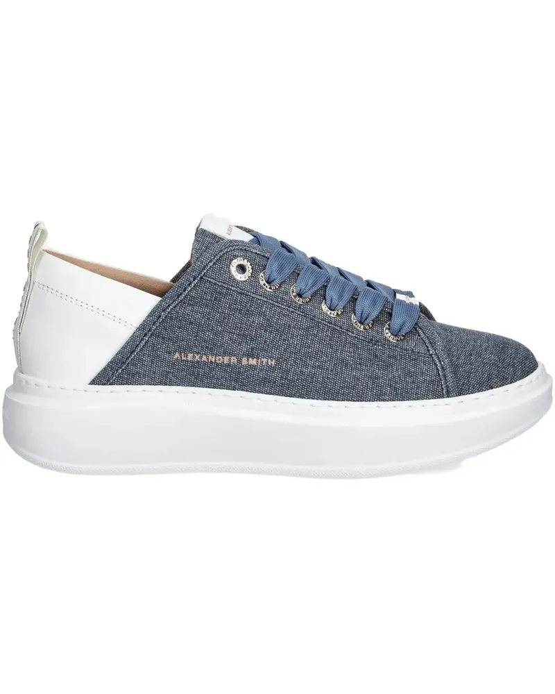 Alexander Smith Sneakers mit Plateau - Blau Blau