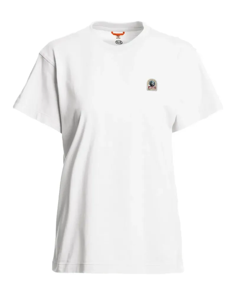 Parajumpers Sabella T-Shirt mit Logo-Patch - Weiß Weiß