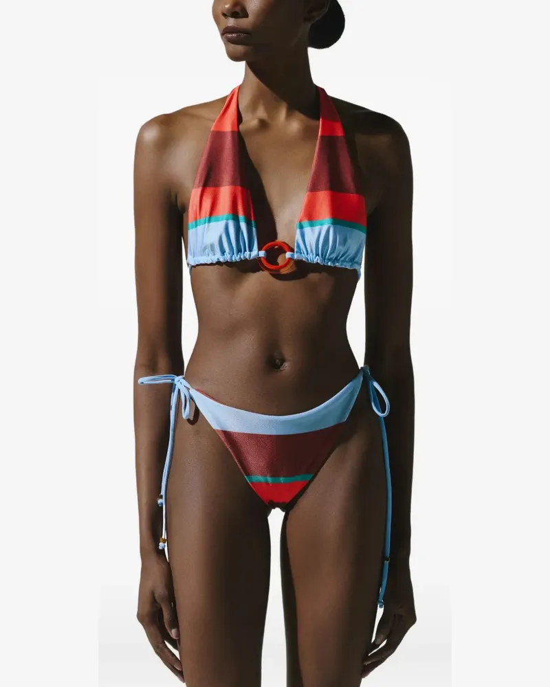 Baobab Collection Helena Triangel-Bikinioberteil mit Ring - Orange Orange
