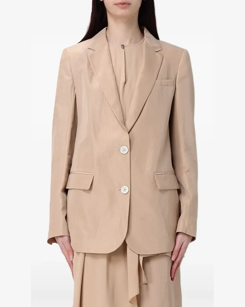 Fabiana Filippi single-breasted blazer - Nude Nude