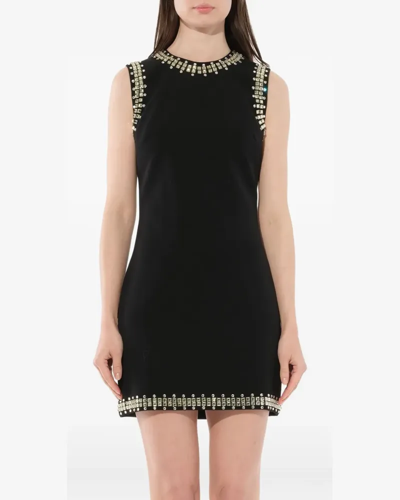 Givenchy crystal-embellished sleeveless dress - Schwarz Schwarz