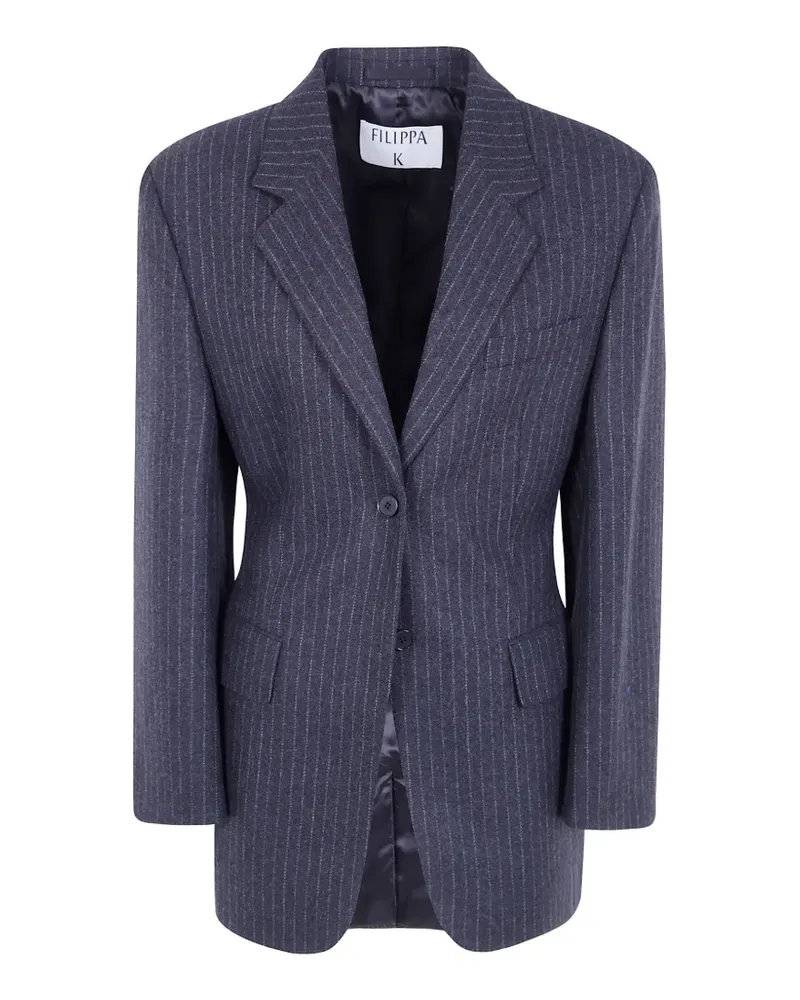 Filippa K pinstripe wool blazer - Blau Blau