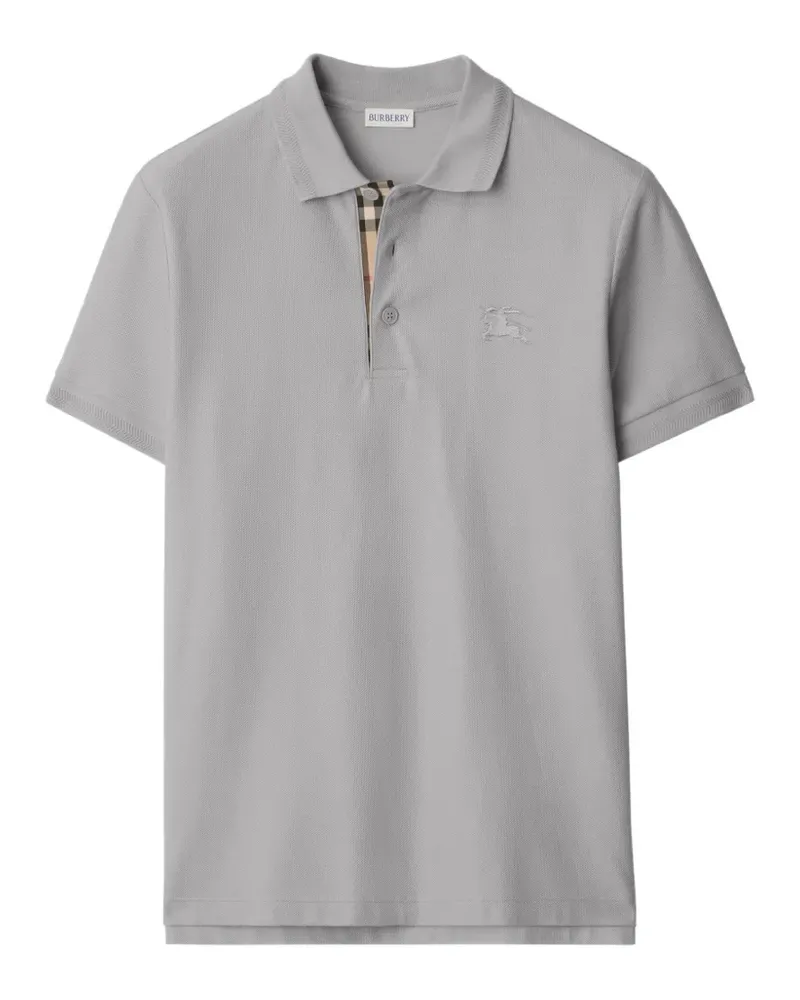 Burberry cotton polo shirt - Grau Grau