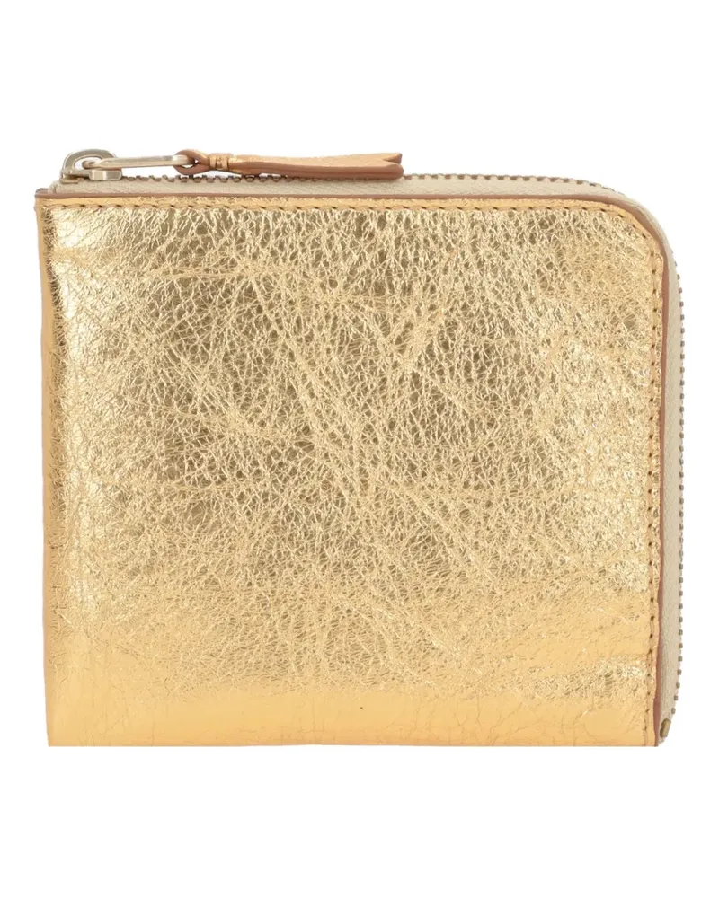 Comme des Garçons Portemonnaie mit Metallic-Effekt Metallic