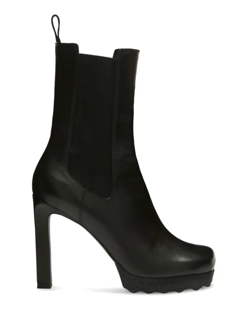 OFF-WHITE Calf Sponge high-heeled chelsea boots - Schwarz Schwarz