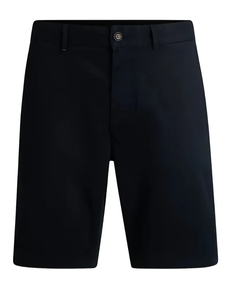 HUGO BOSS Schmale Chino-Shorts - Blau Blau