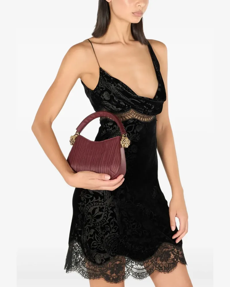Roberto Cavalli leather tote bag - Rot Rot