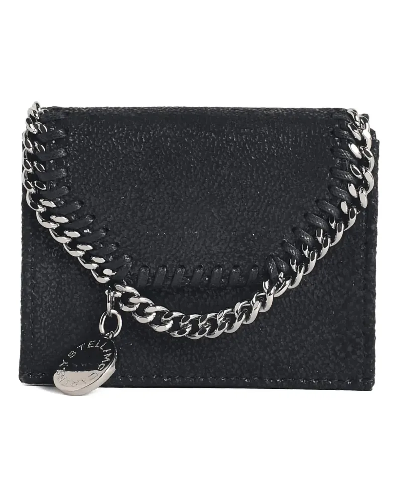 Stella McCartney Falabella chain wallet - Schwarz Schwarz