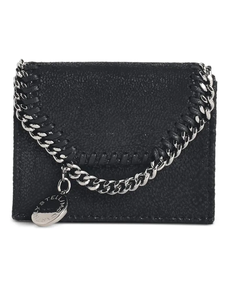 Stella McCartney Falabella chain wallet - Schwarz Schwarz