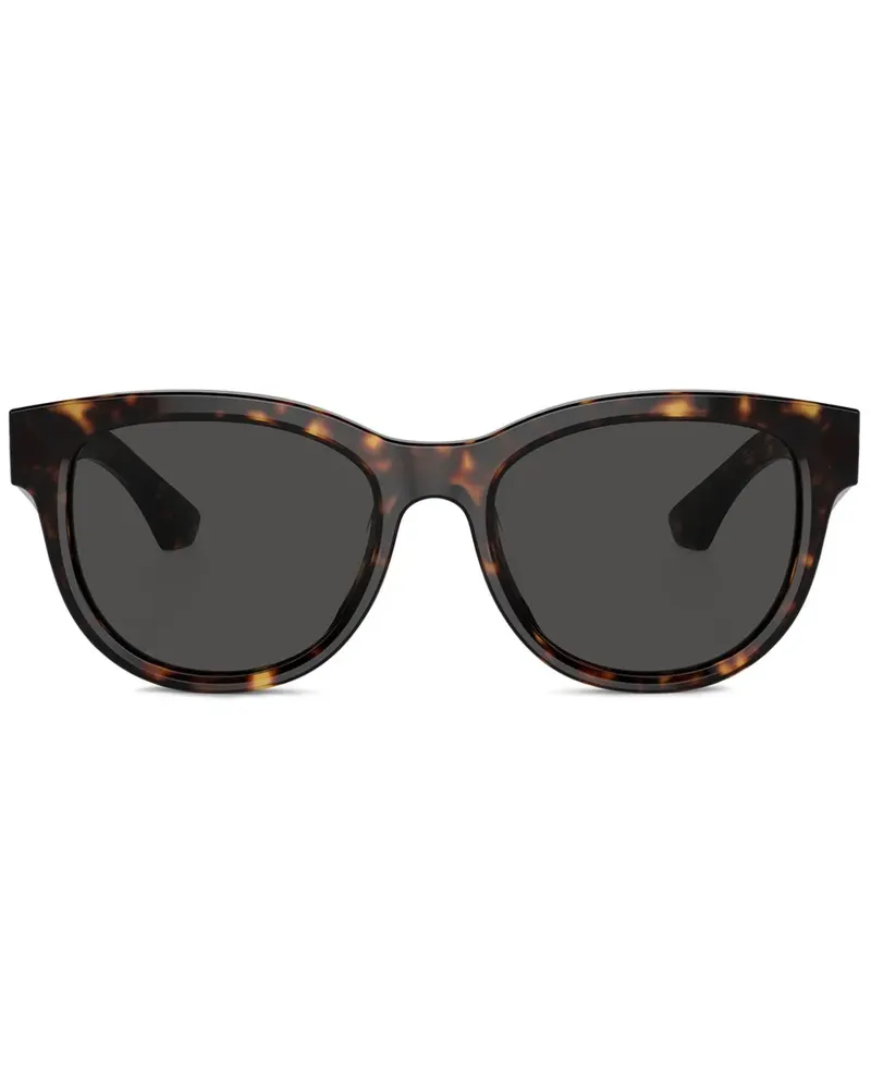 Burberry Sonnenbrille mit eckigem Gestell - Braun Braun