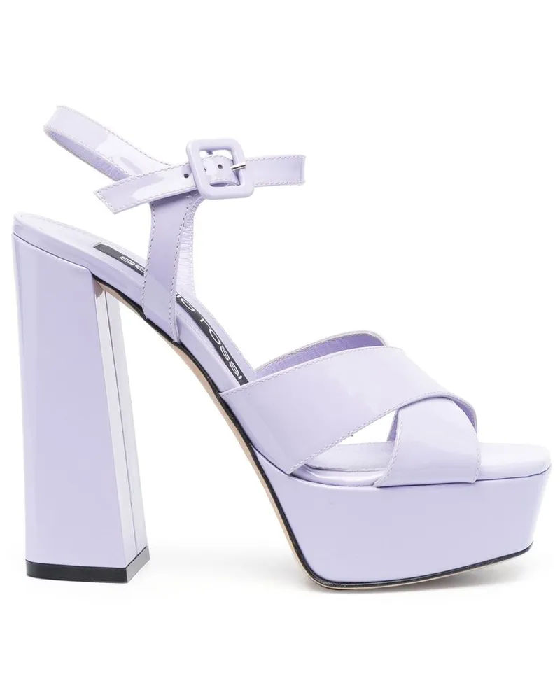 Sergio Rossi Alicia Plateau-Sandalen 90mm - Violett Violett