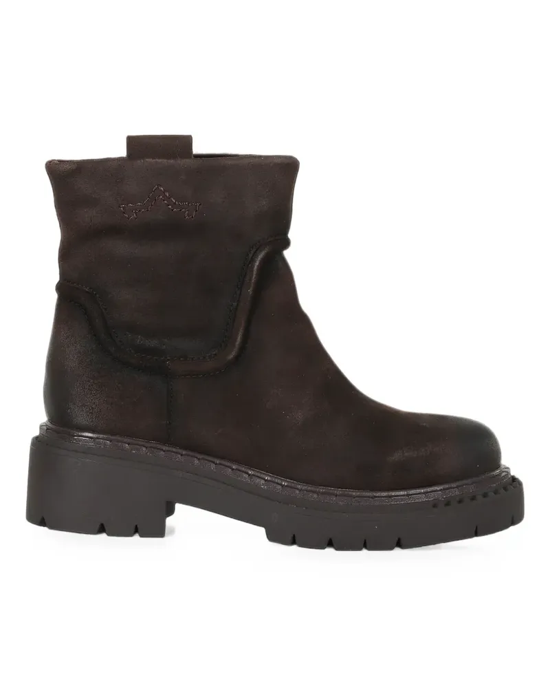 ash Duffie embroidered ankle boots - Braun Braun